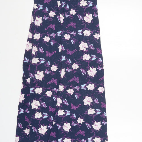 Preworn Womens Multicoloured Animal Print Viscose Tank Dress  Size 10  Round Neck