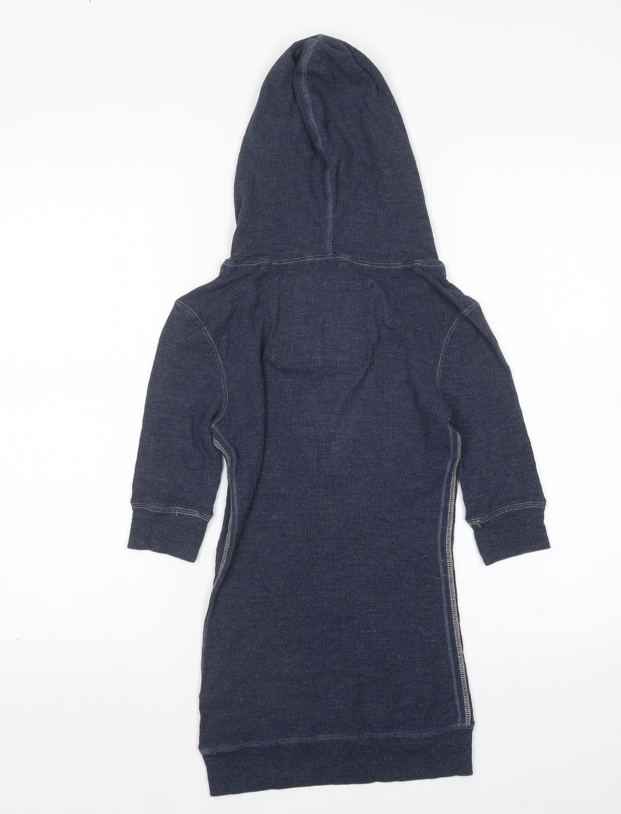 Abercrombie & Fitch Womens Blue  Cotton Pullover Hoodie Size L