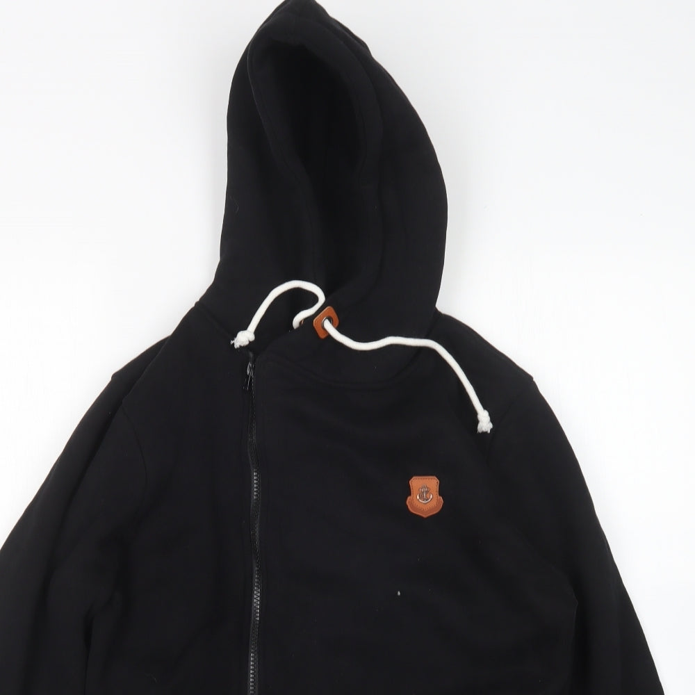 Preworn Womens Black   Full Zip Hoodie Size M
