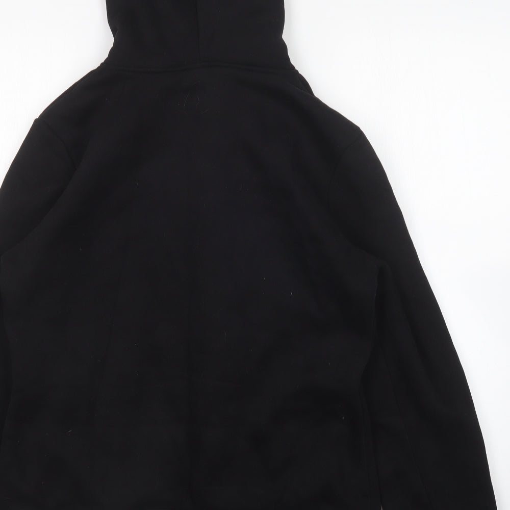Preworn Womens Black   Full Zip Hoodie Size M