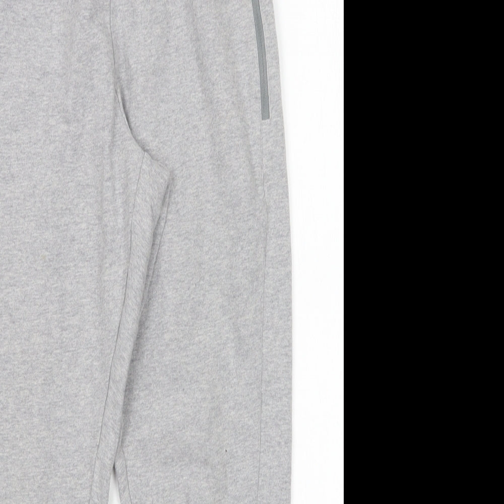 Calvin Klein Womens Grey  Cotton Sweatpants Trousers Size 8 L23 in Regular