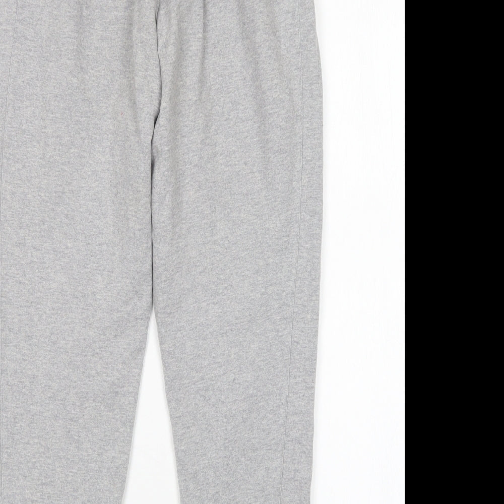 Calvin Klein Womens Grey  Cotton Sweatpants Trousers Size 8 L23 in Regular