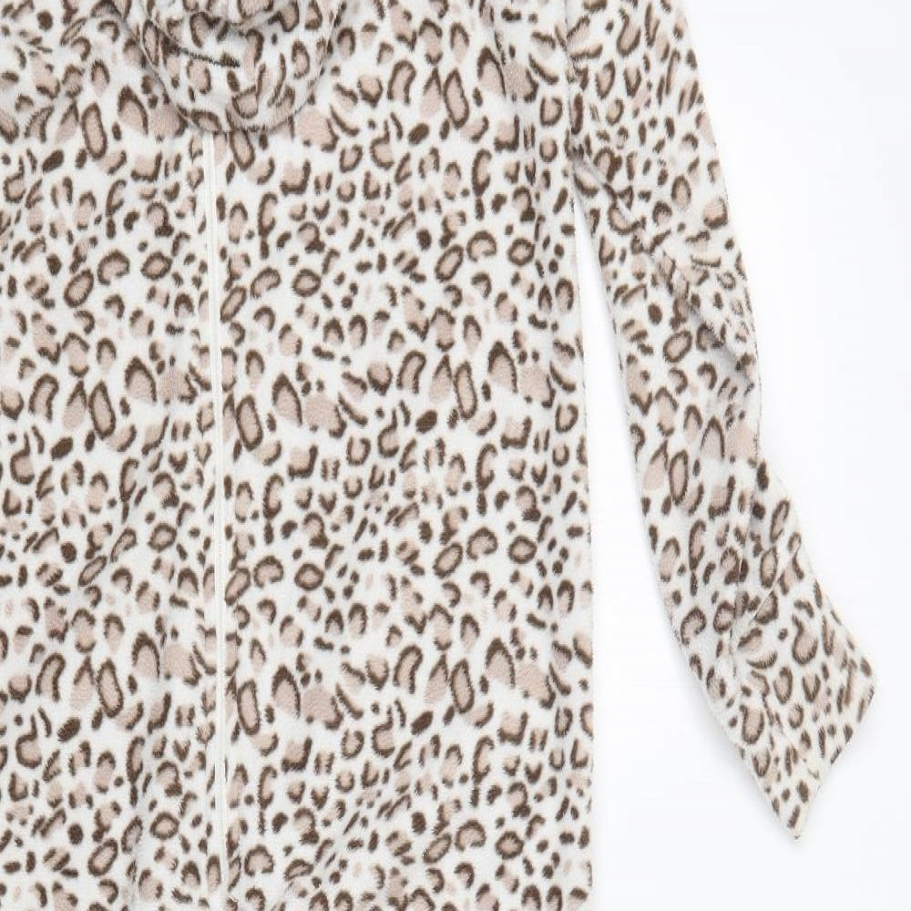 New Look Womens Multicoloured Animal Print Polyester  One Piece Size S