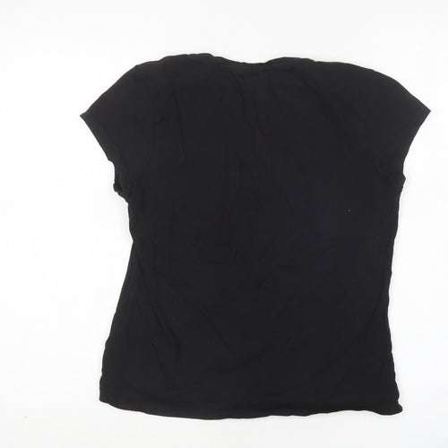 Pep&Co Womens Multicoloured  Cotton Basic T-Shirt Size 14 Round Neck - Halloween
