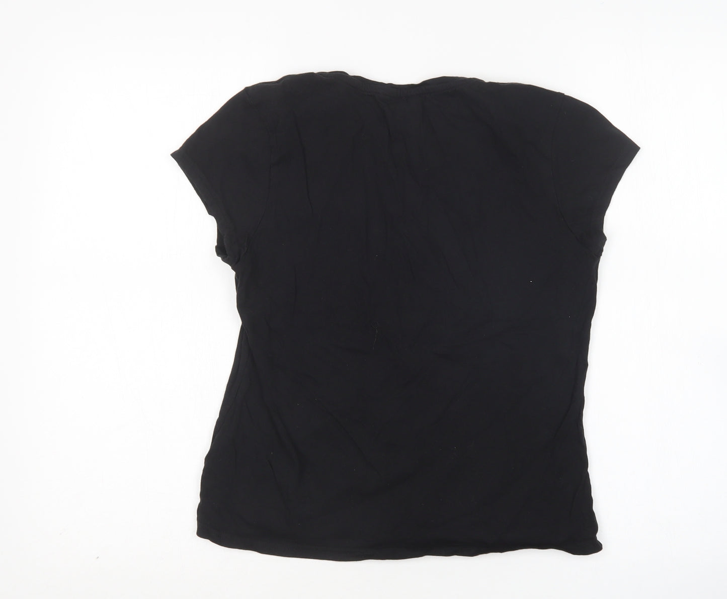 Pep&Co Womens Multicoloured  Cotton Basic T-Shirt Size 14 Round Neck - Halloween