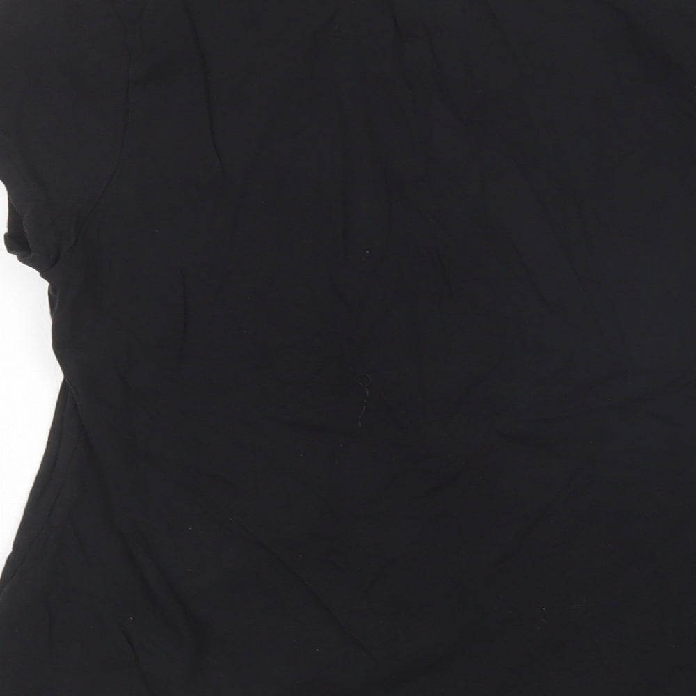 Pep&Co Womens Multicoloured  Cotton Basic T-Shirt Size 14 Round Neck - Halloween