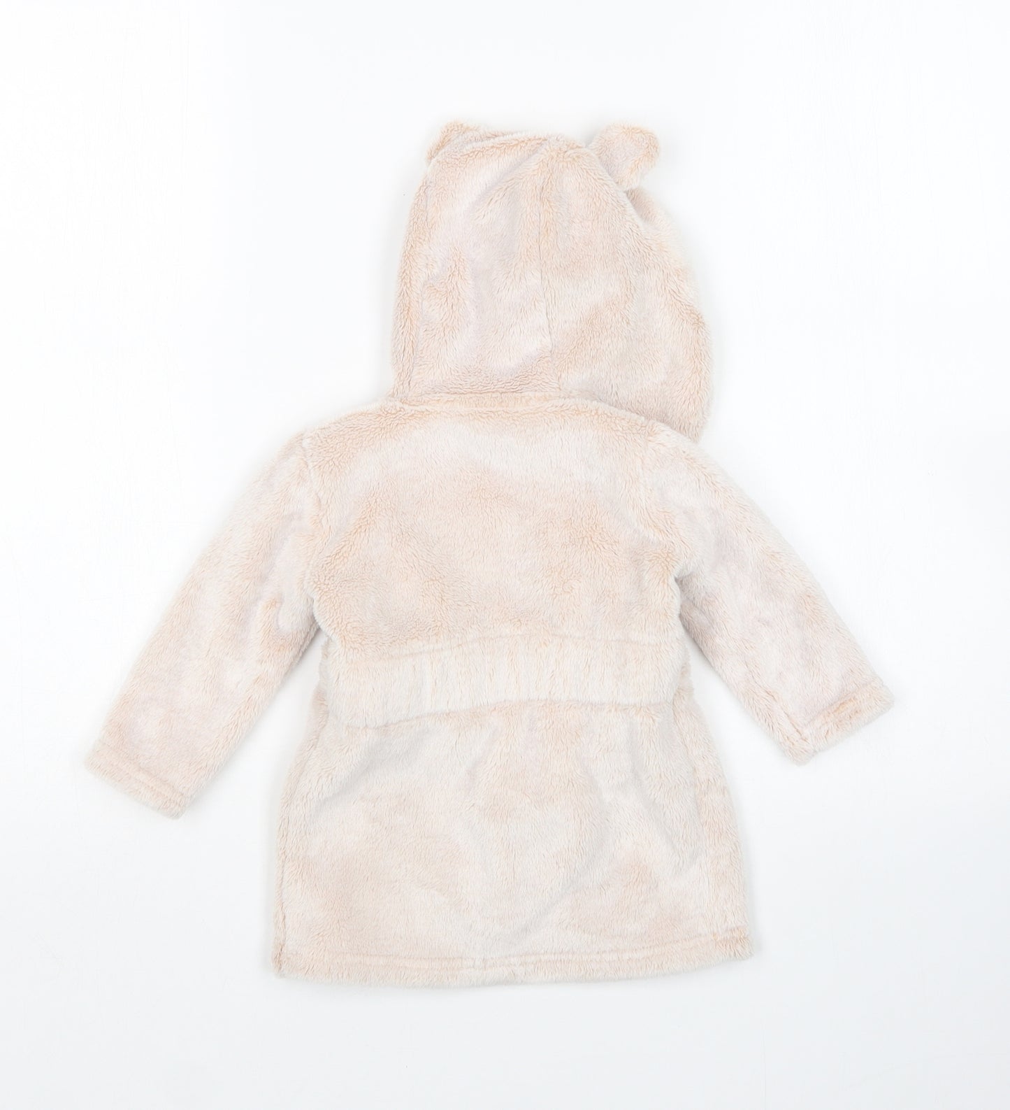 George Girls Brown  Polyester  Gown Size 6-9 Months