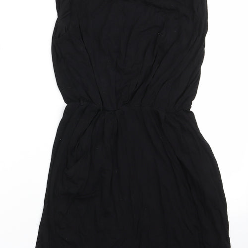 Apricot Womens Black  Viscose A-Line  Size S  Round Neck  - Lined Bodice