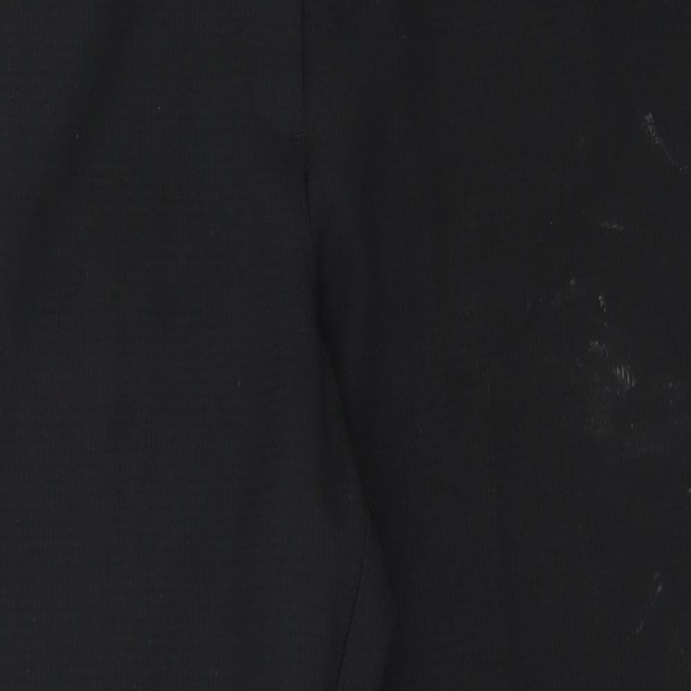 F&F Womens Black  Polyester Trousers  Size 18 L28 in Regular