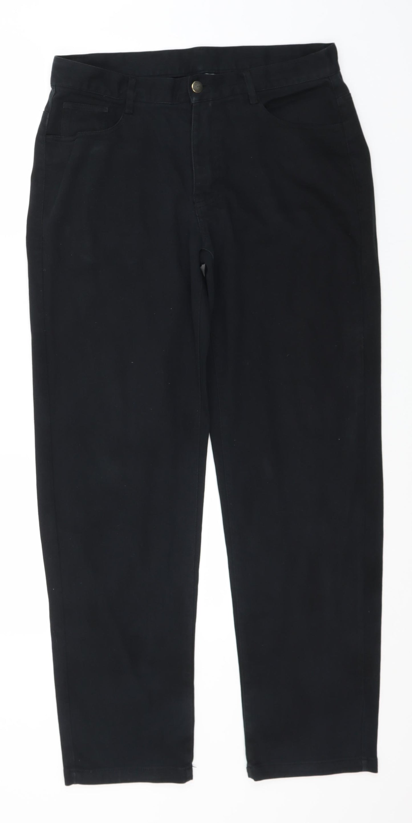 Clipper Womens Black   Trousers   L30 in   - Burger King