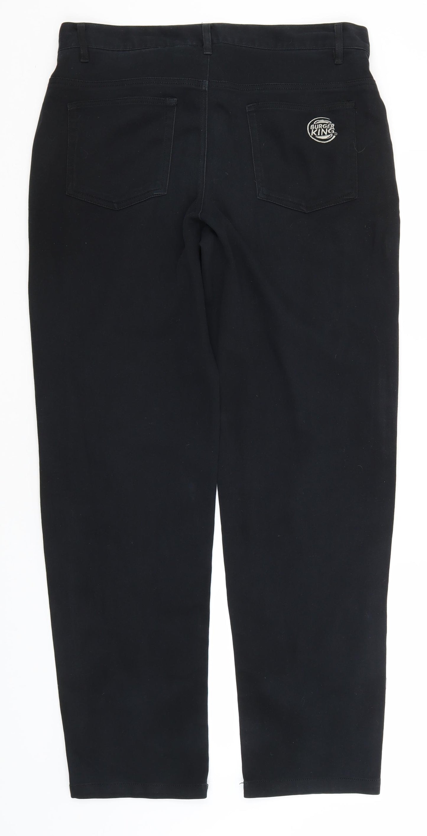 Clipper Womens Black   Trousers   L30 in   - Burger King