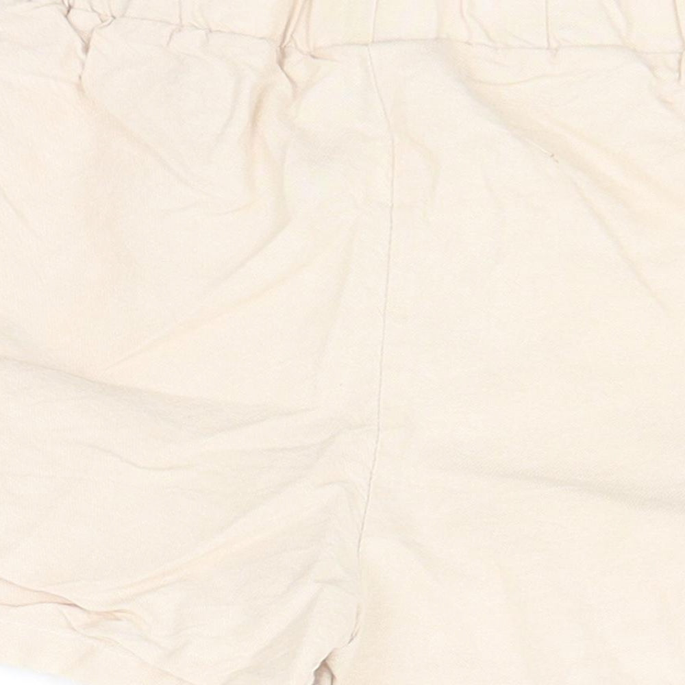 River Island Boys Beige  Cotton Cargo Shorts Size 3-4 Years  Regular