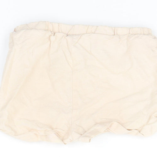 River Island Baby Beige  Cotton Cargo Trousers Size 12-18 Months