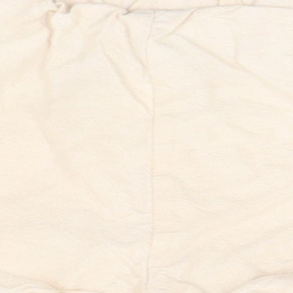 River Island Baby Beige  Cotton Cargo Trousers Size 12-18 Months