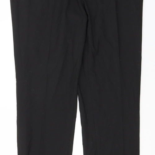 River Island Womens Black  Polyester Trousers  Size 36 in L30 in Regular
