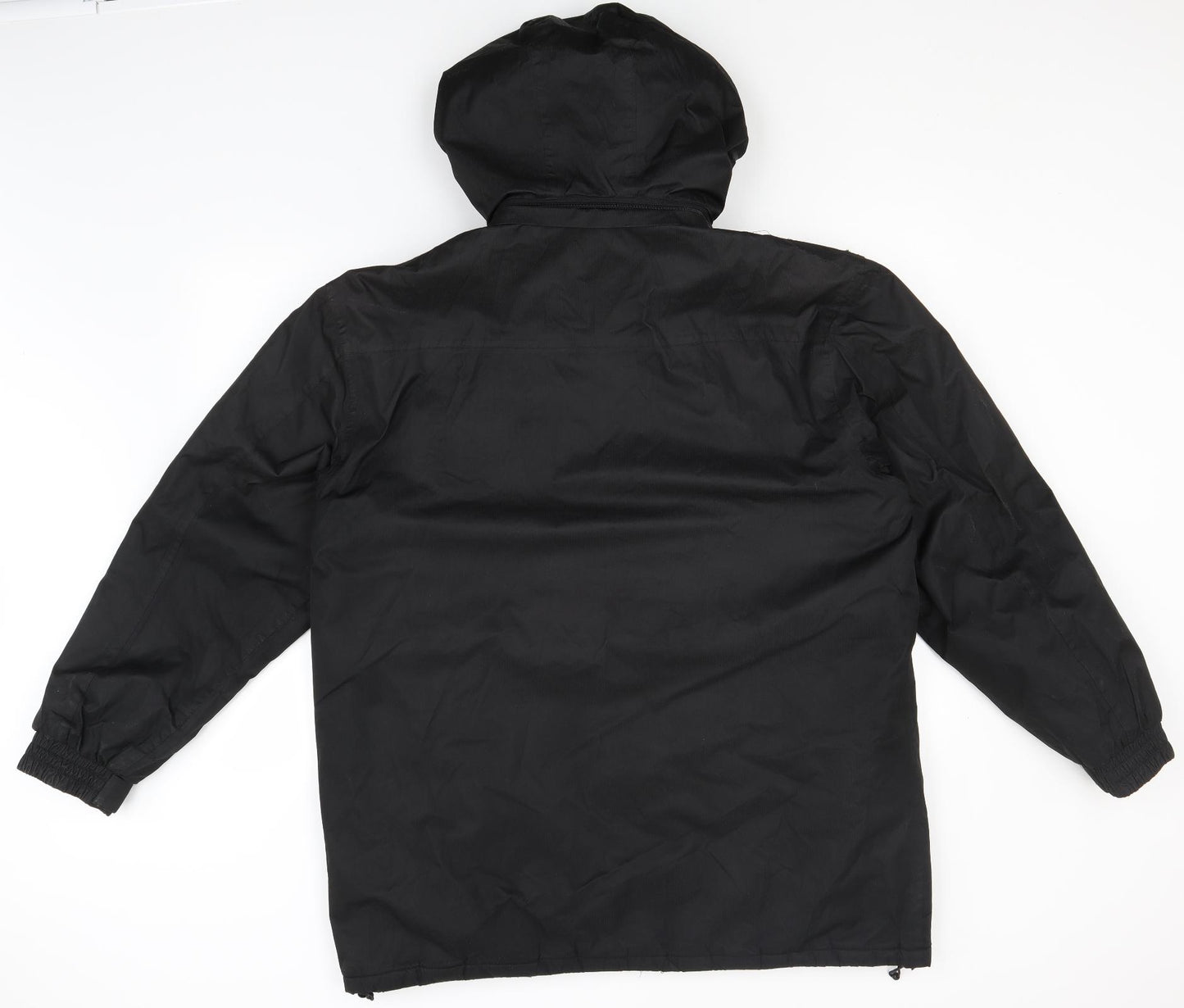 The Rockface Mens Black   Rain Coat Coat Size M