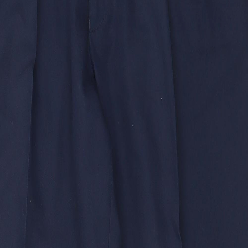 Burton Mens Blue  Polyester Trousers  Size 34 L29 in Slim