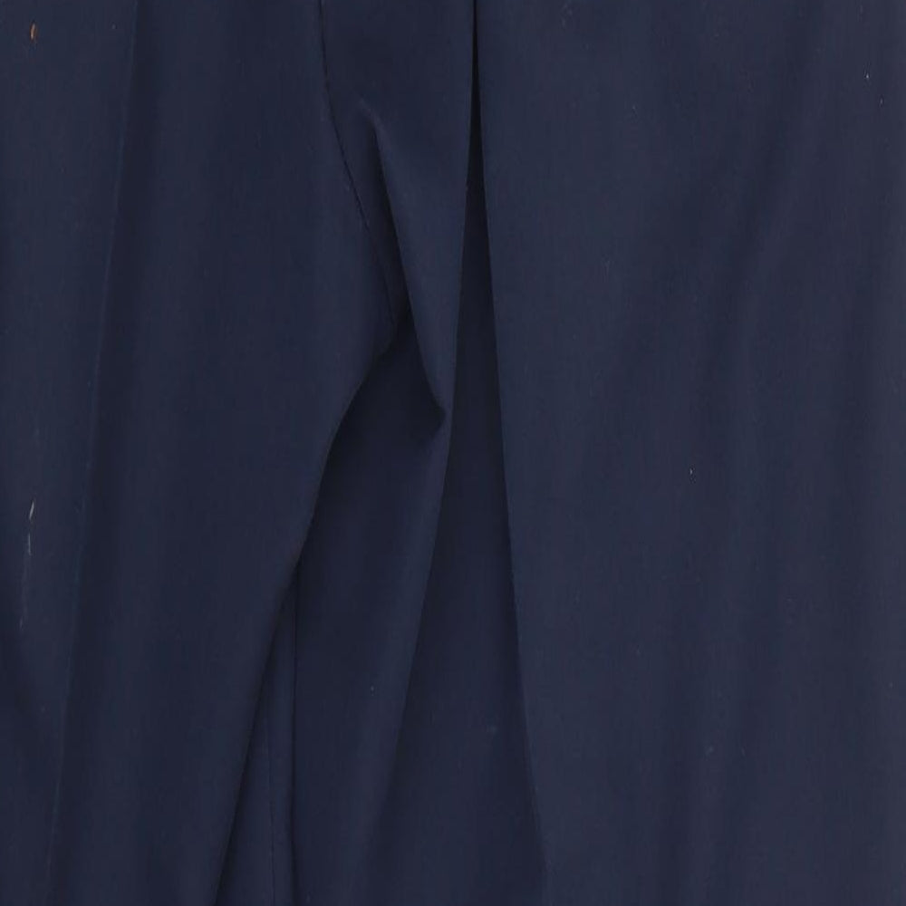 Burton Mens Blue  Polyester Trousers  Size 34 L29 in Slim