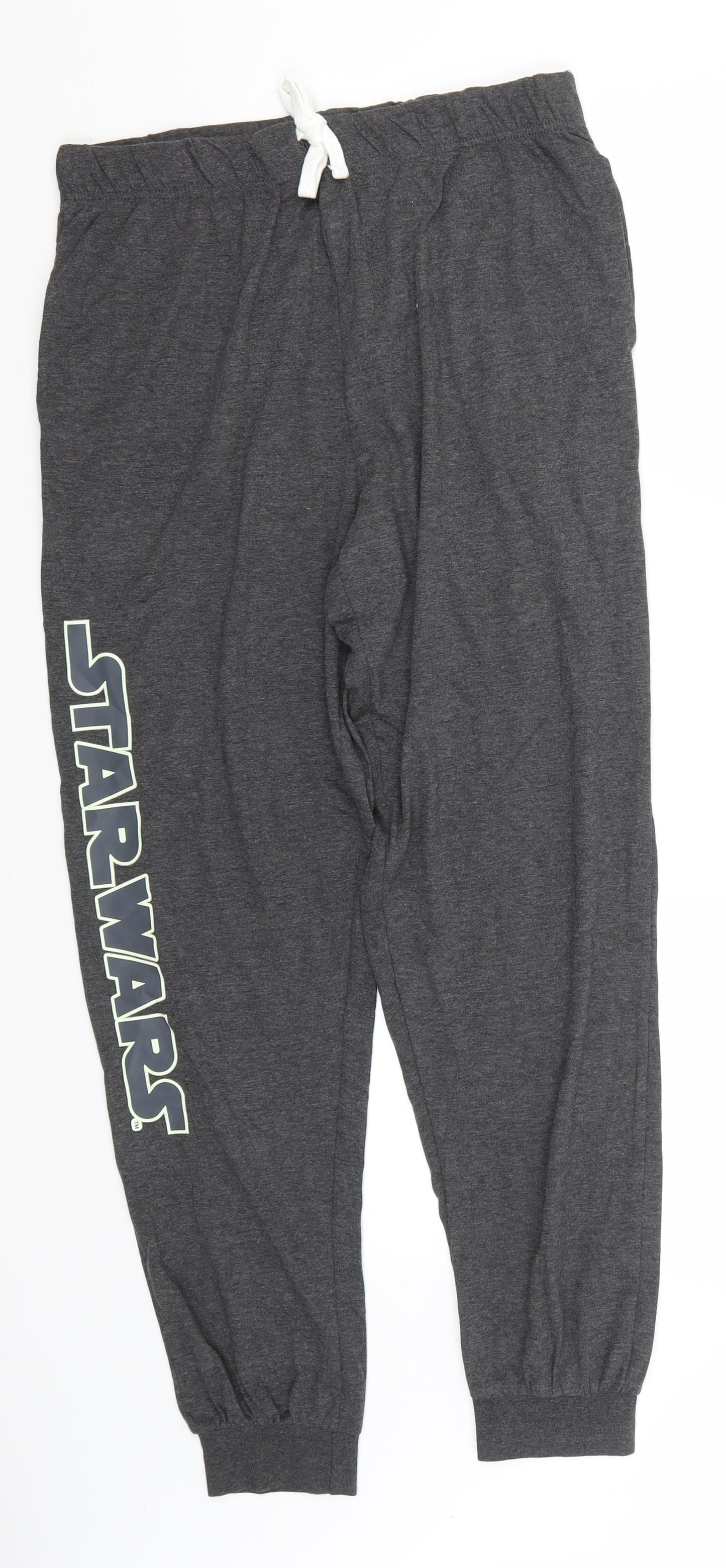 Star Wars Mens Grey  Polyester Sweatpants Trousers Size M L30 in Regular