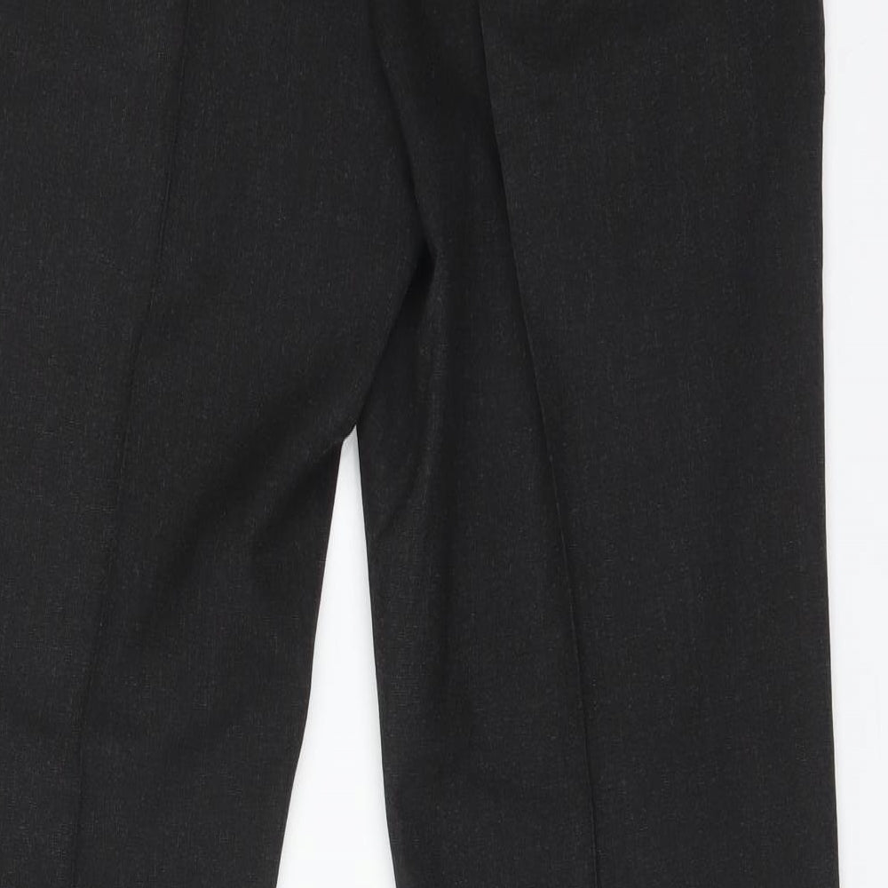 NEXT Mens Black  Polyester Dress Pants Trousers Size 32 L31 in Regular
