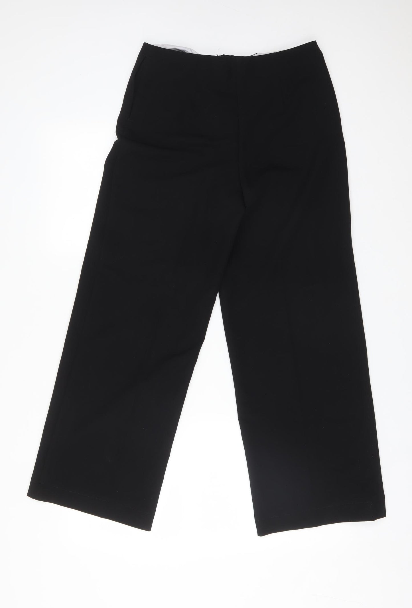 NEXT Womens Black  Polyester Dress Pants Trousers Size 8 L27 in Regular