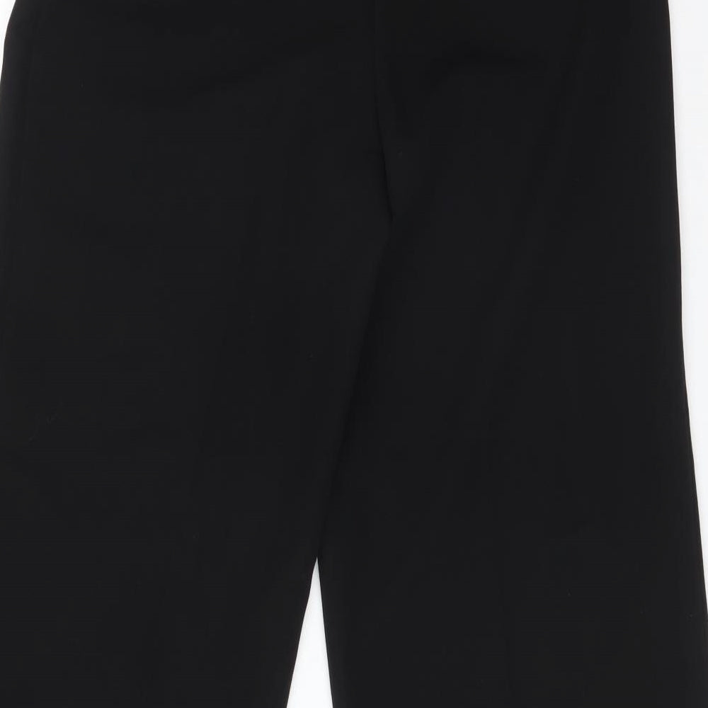 NEXT Womens Black  Polyester Dress Pants Trousers Size 8 L27 in Regular