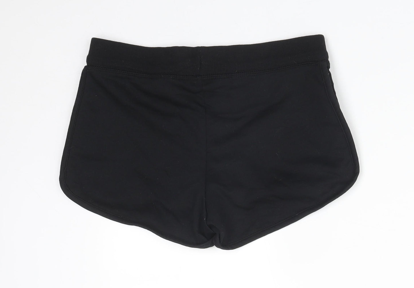 H&M Girls Black  Cotton Hot Pants Shorts Size 10-11 Years  Regular