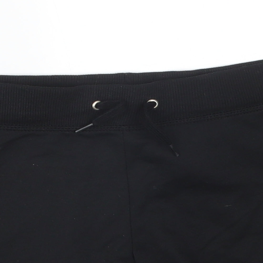 H&M Girls Black  Cotton Hot Pants Shorts Size 10-11 Years  Regular