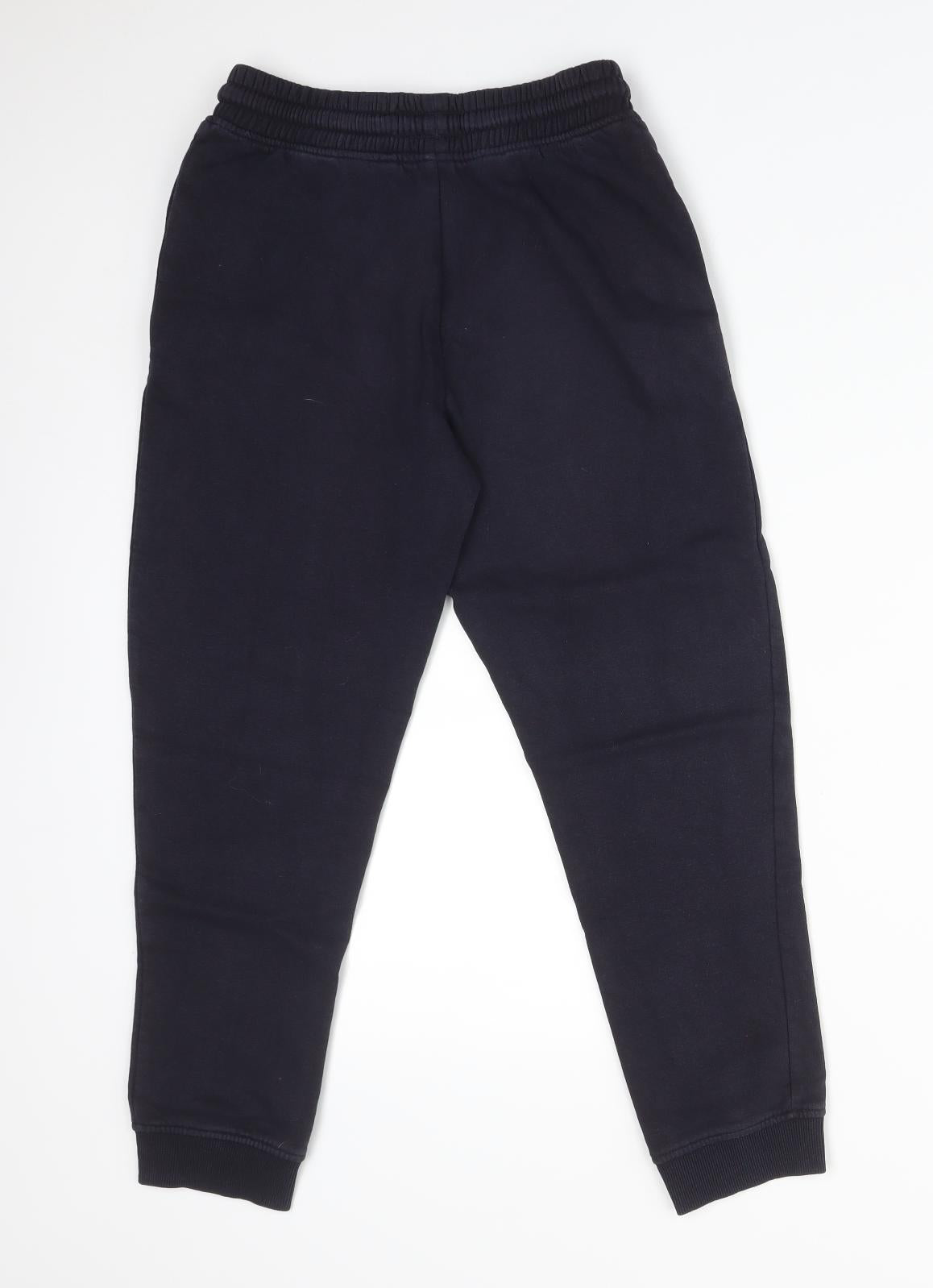 NEXT Boys Blue  Cotton Jogger Trousers Size 12 Years  Regular