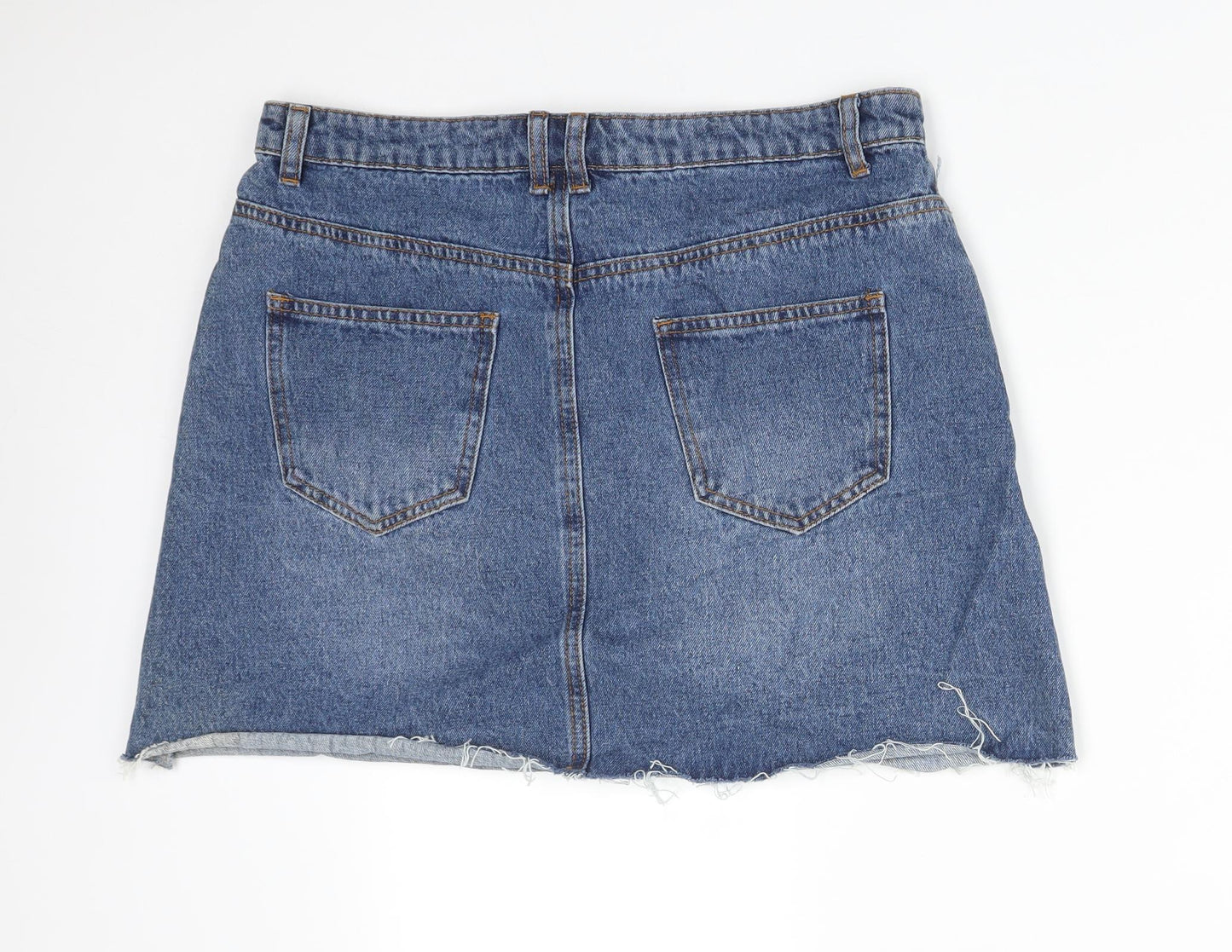 DENIM CO Womens Blue  Cotton Straight & Pencil Skirt Size 14