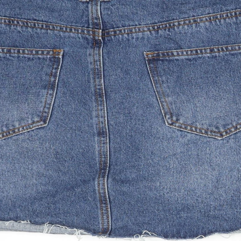 DENIM CO Womens Blue  Cotton Straight & Pencil Skirt Size 14