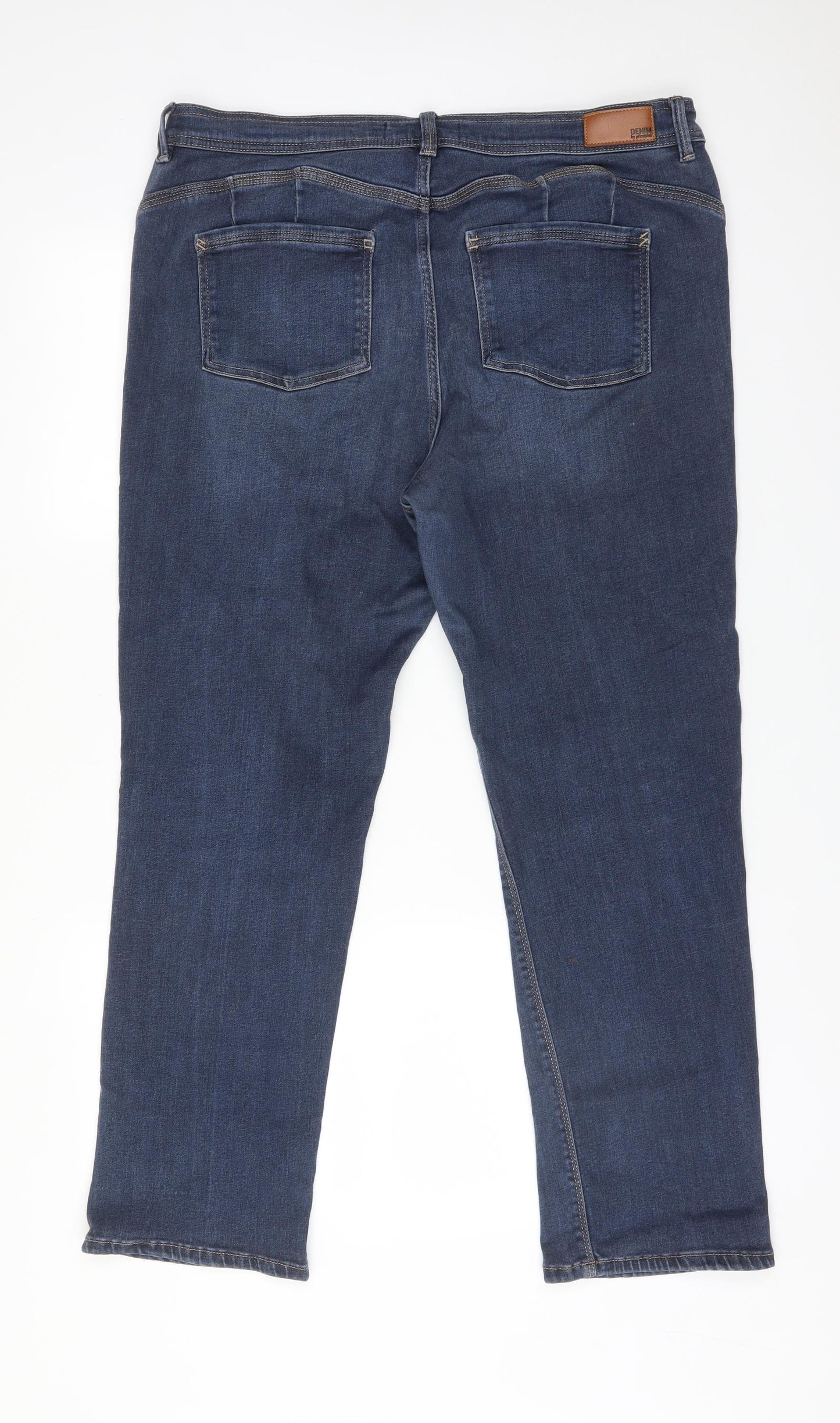 Principles Womens Blue   Straight Jeans Size 18 L28 in Slim