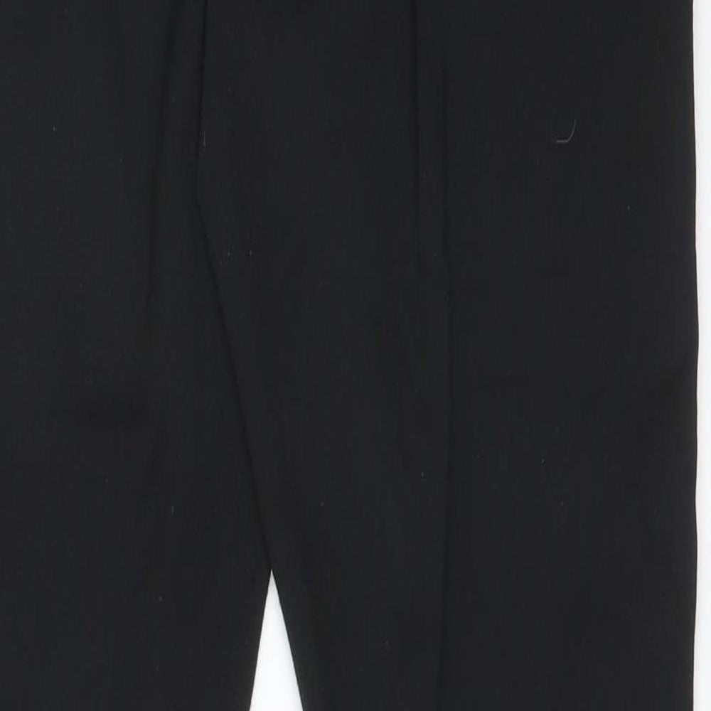 DECATHLON Mens Black  Polyester  Leggings Size 34 L34 in Regular