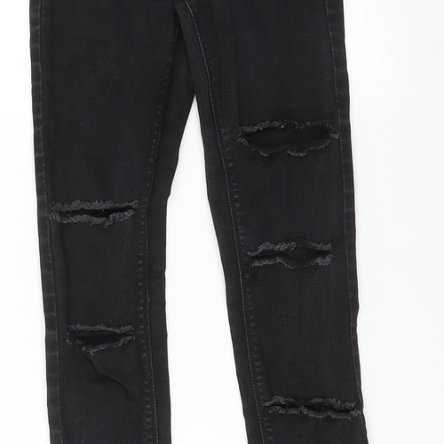 DENIM CO Womens Black  Cotton Skinny Jeans Size 6 L29 in Regular