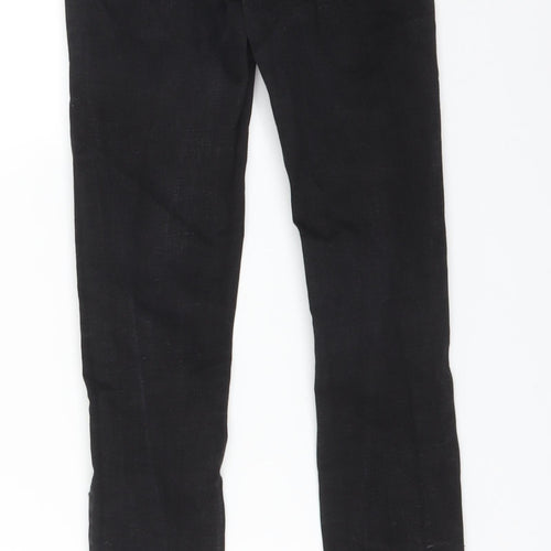 DENIM CO Womens Black  Cotton Skinny Jeans Size 6 L29 in Regular