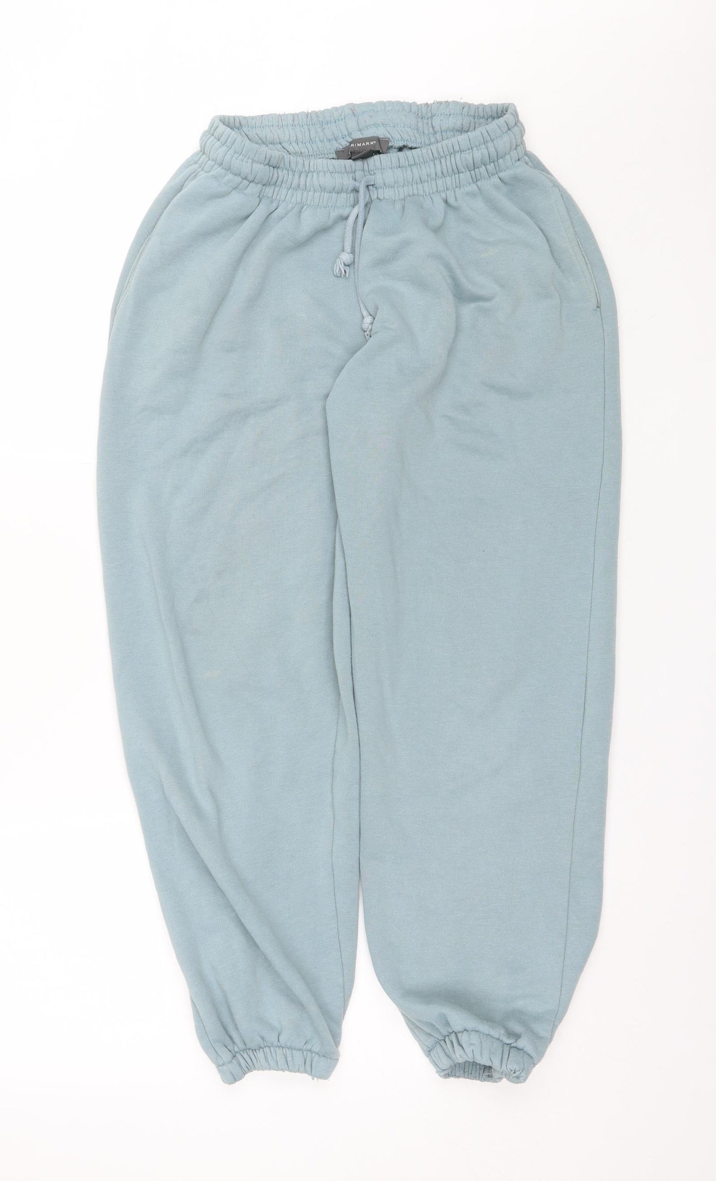 Primark Womens Blue  Polyester Sweatpants Trousers Size S L25 in Regular