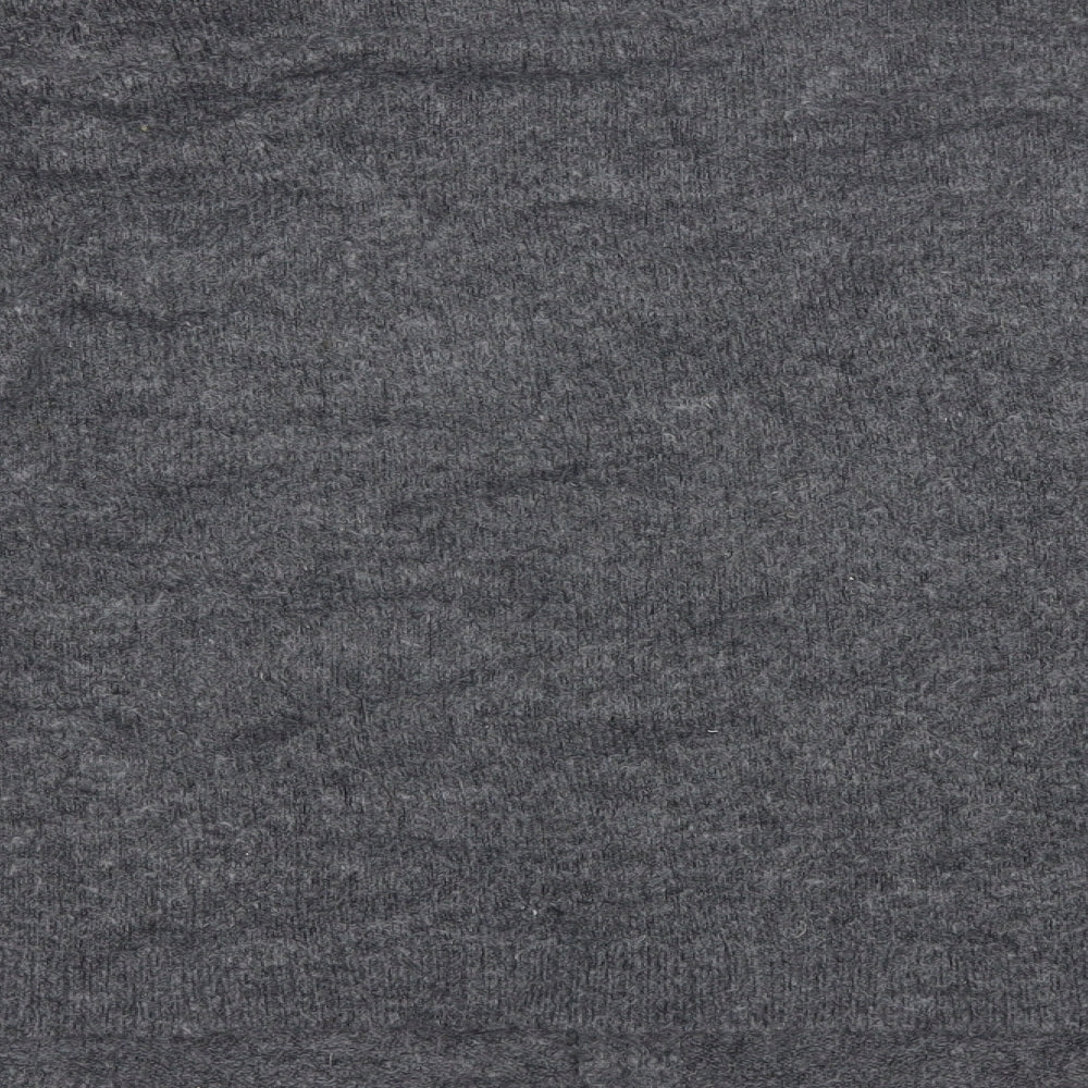 H&M Womens Grey V-Neck  Acrylic Cardigan Jumper Size L