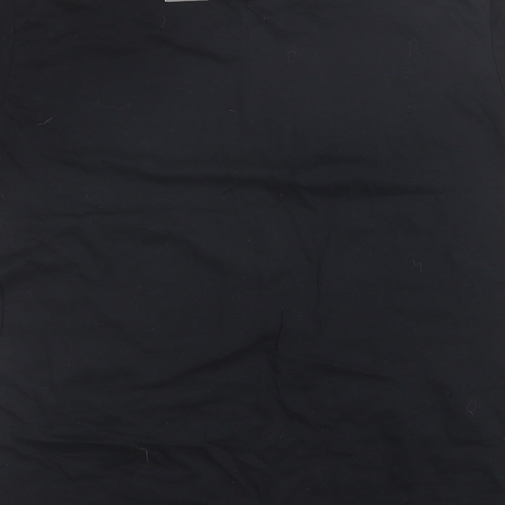 Nasty Girl Womens Black  Cotton Basic T-Shirt Size 18 Round Neck - Fleetwood Mac
