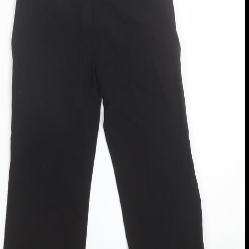 Smart Start Girls Black  Polyester Dress Pants Trousers Size 4-5 Years  Regular