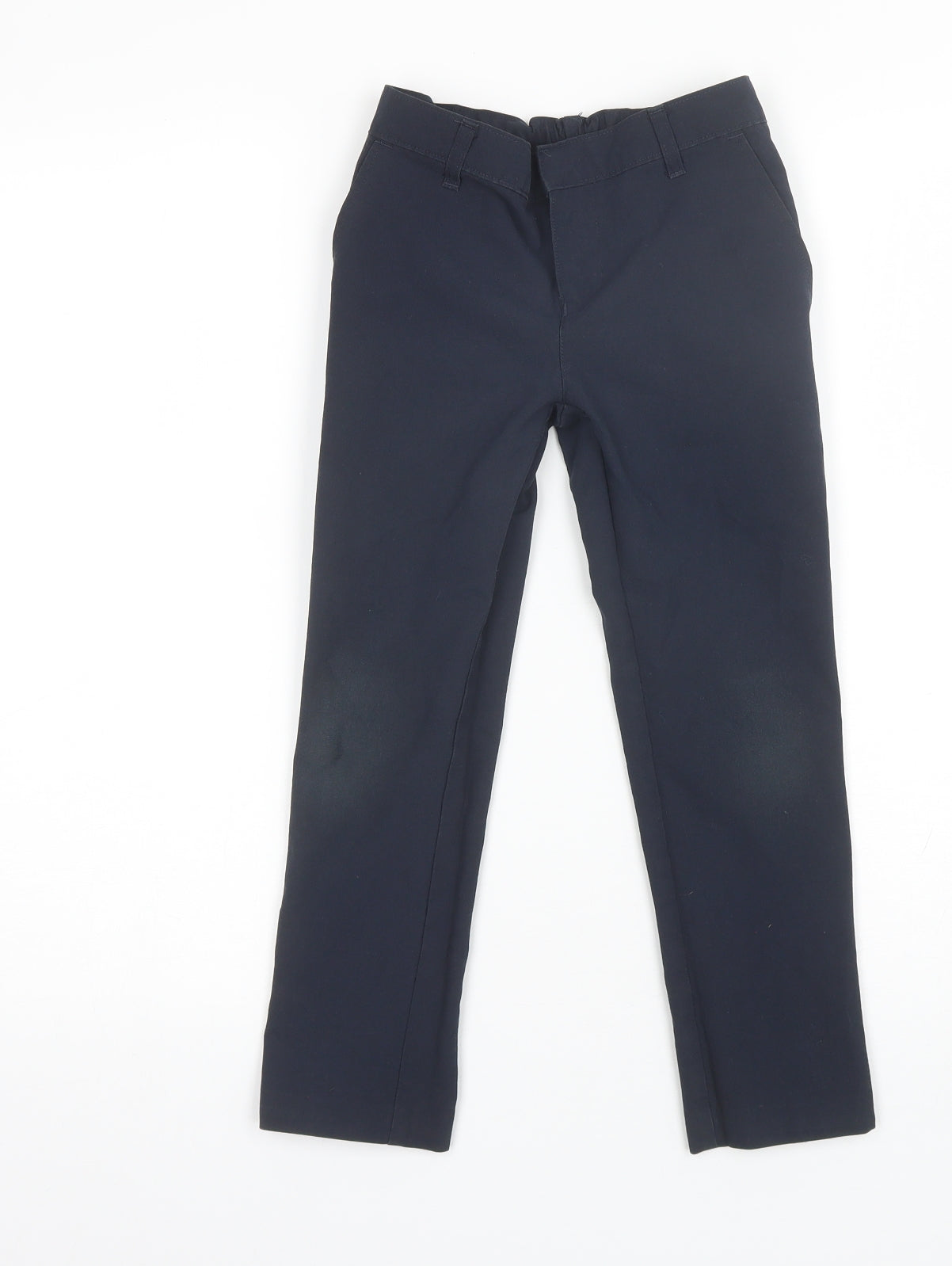 Marks and Spencer Boys Blue  Polyester Dress Pants Trousers Size 6-7 Years  Regular