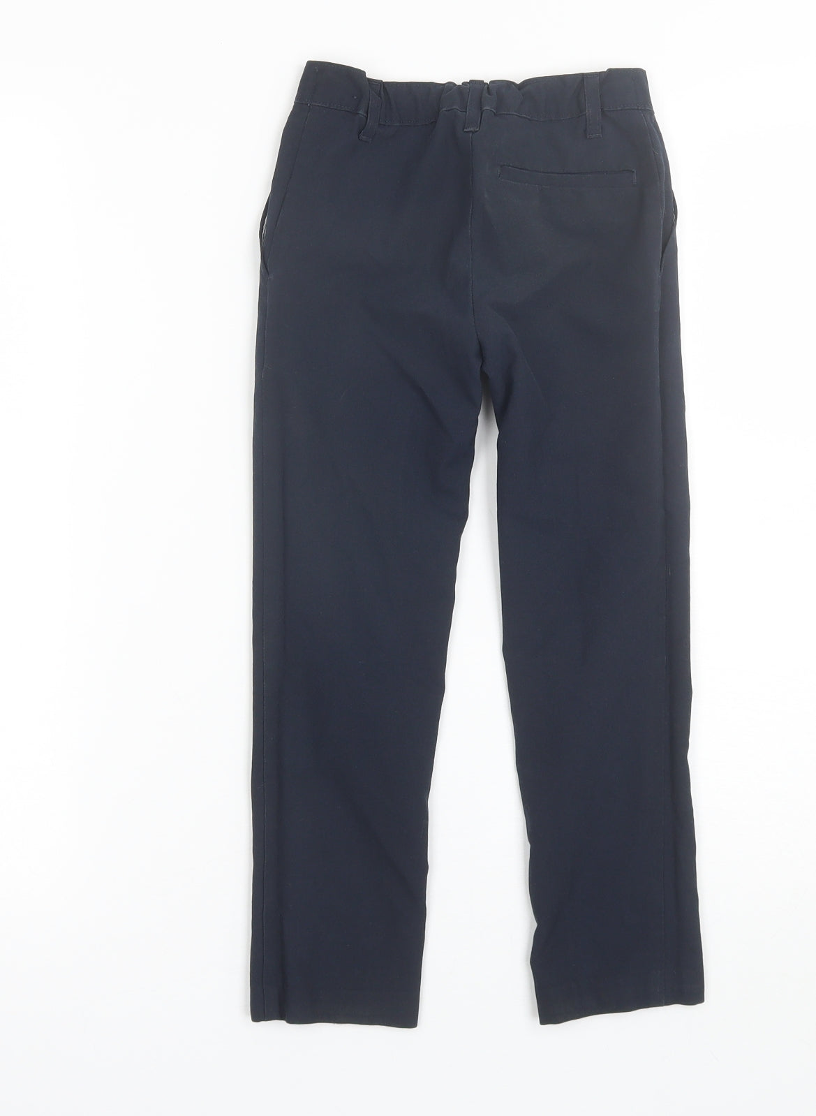 Marks and Spencer Boys Blue  Polyester Dress Pants Trousers Size 6-7 Years  Regular