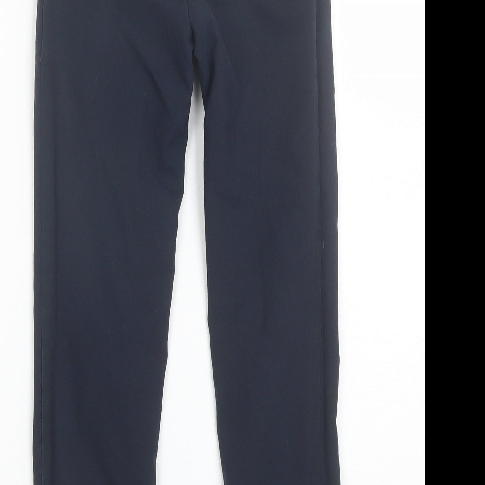 Marks and Spencer Boys Blue  Polyester Dress Pants Trousers Size 6-7 Years  Regular