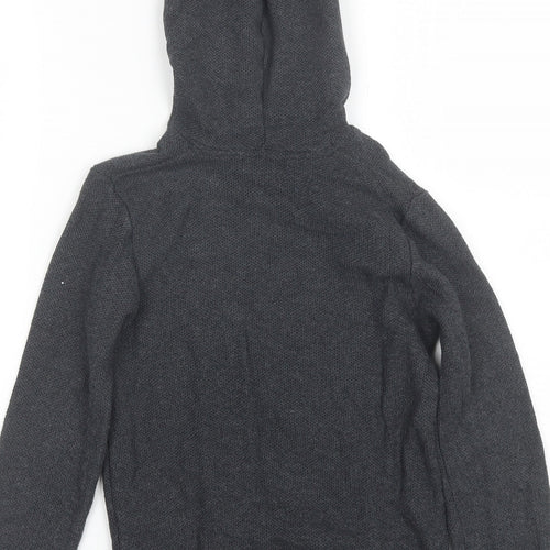 Primark Boys Grey  Cotton Pullover Hoodie Size 7-8 Years