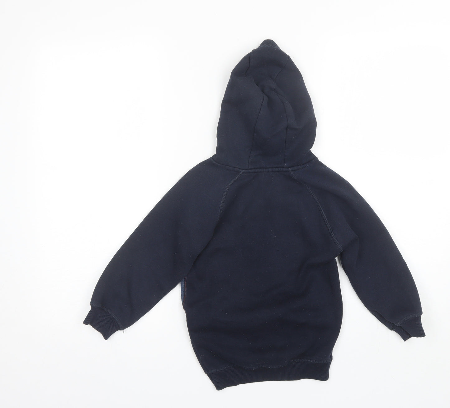 Matalan Boys Blue  Polyester Pullover Hoodie Size 4 Years   - Jurassic Park