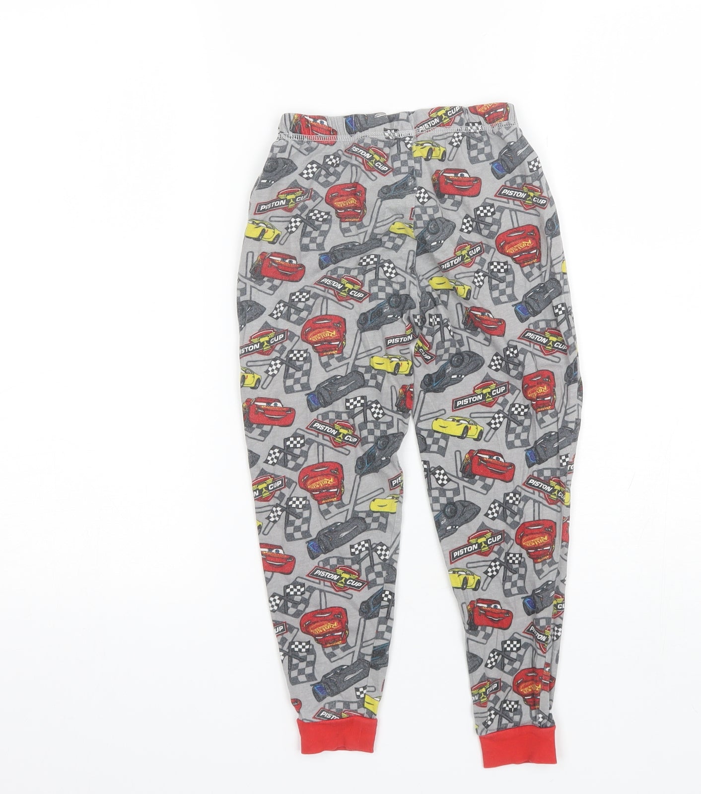 George Boys Grey  Cotton  Pyjama Pants Size 5-6 Years   - Cars