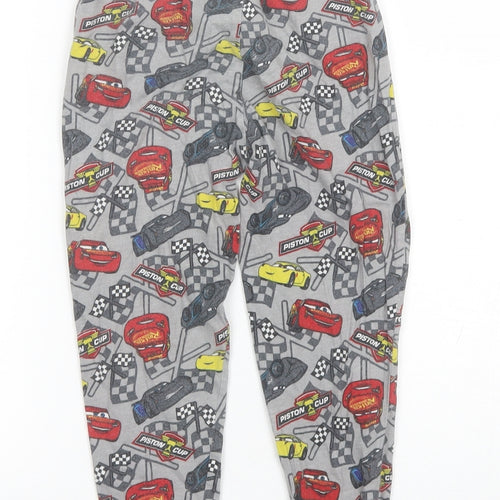 George Boys Grey  Cotton  Pyjama Pants Size 5-6 Years   - Cars