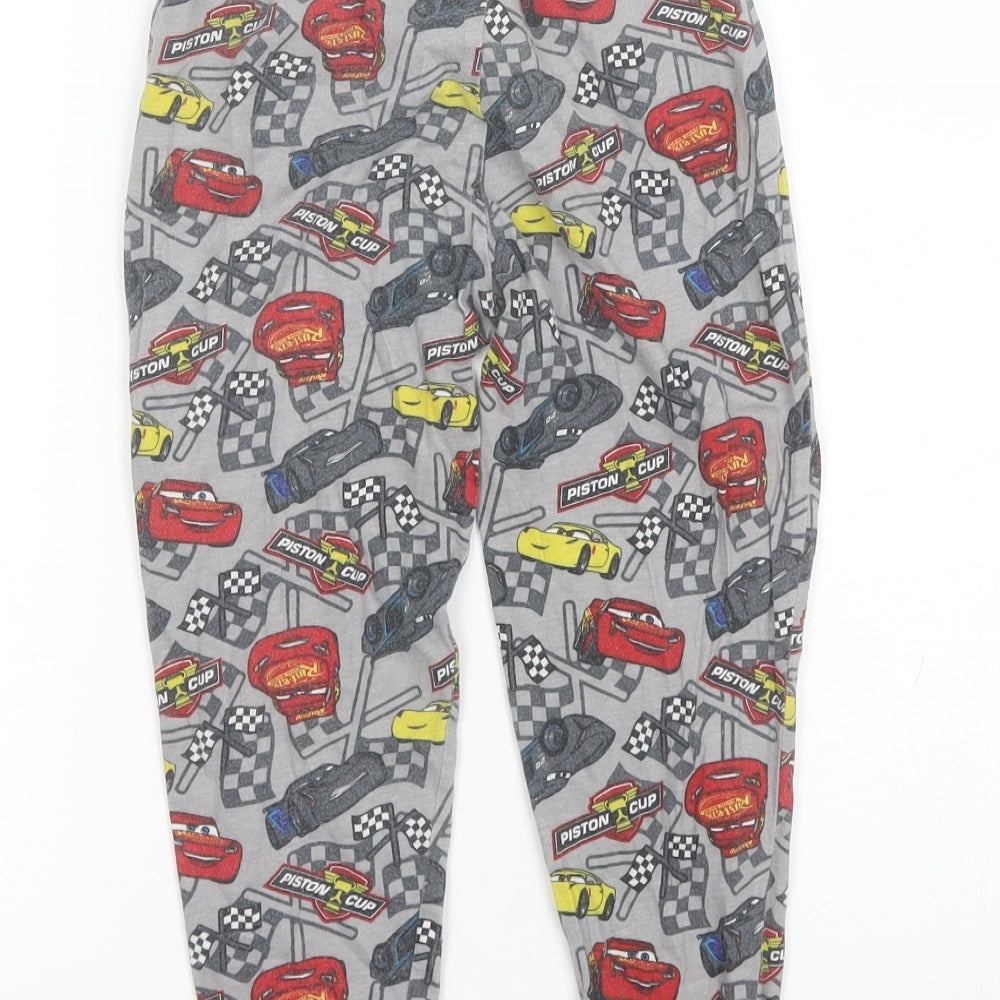 George Boys Grey  Cotton  Pyjama Pants Size 5-6 Years   - Cars