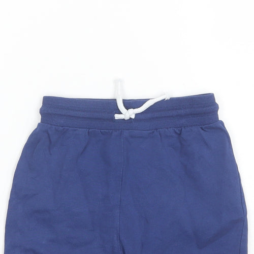 George Boys Blue  Cotton Sweat Shorts Size 5-6 Years  Regular  - Paw patrol