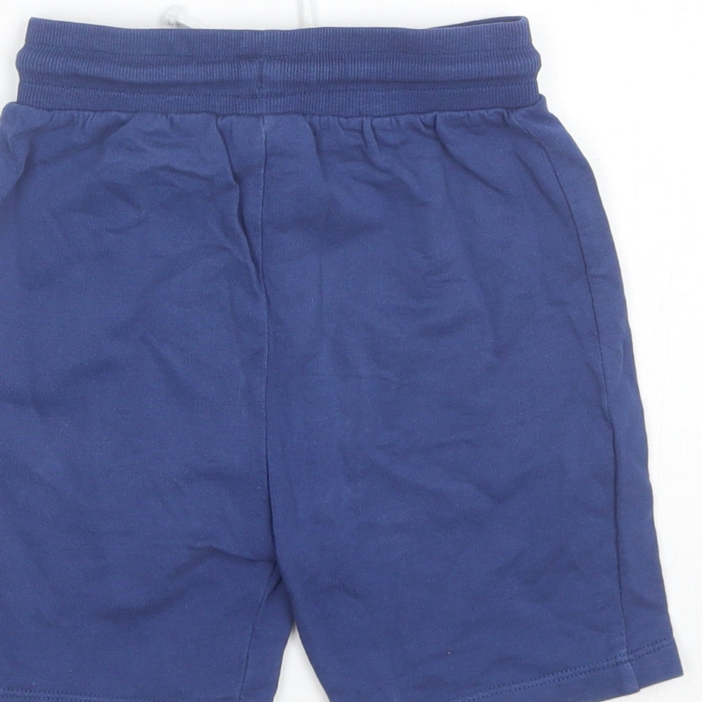 George Boys Blue  Cotton Sweat Shorts Size 5-6 Years  Regular  - Paw patrol