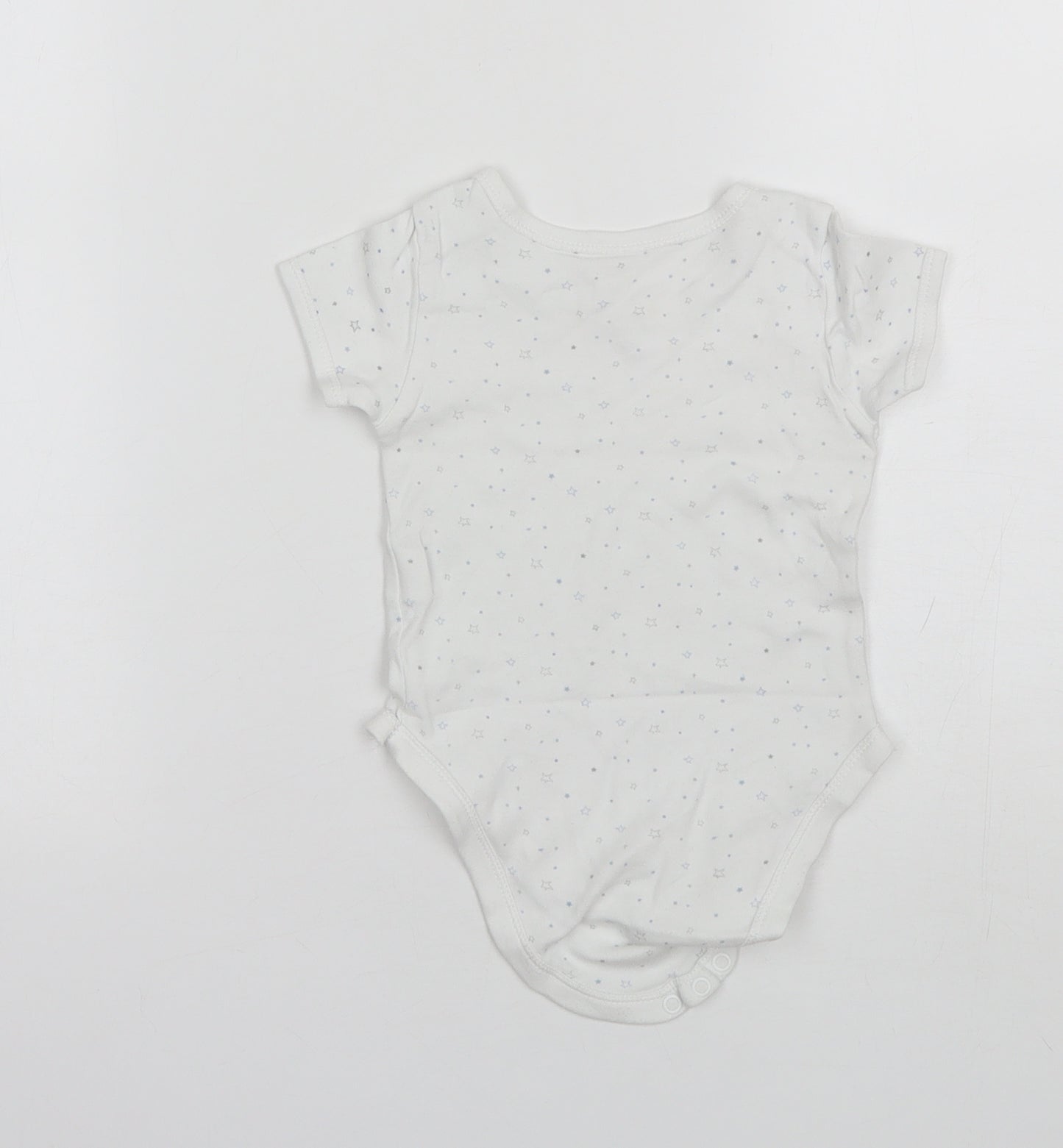 Early Days Baby White  Cotton Romper One-Piece Size 9-12 Months